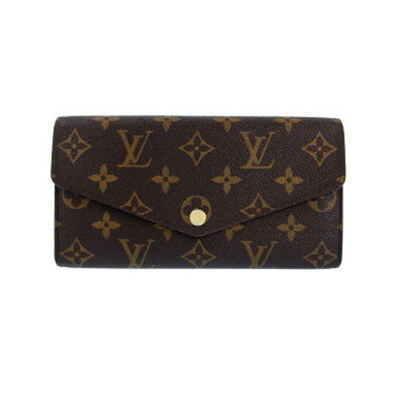 Louis Vuitton Monogram Portefeuille Sarah Bifold Long Wallet - Picture 1 of 5